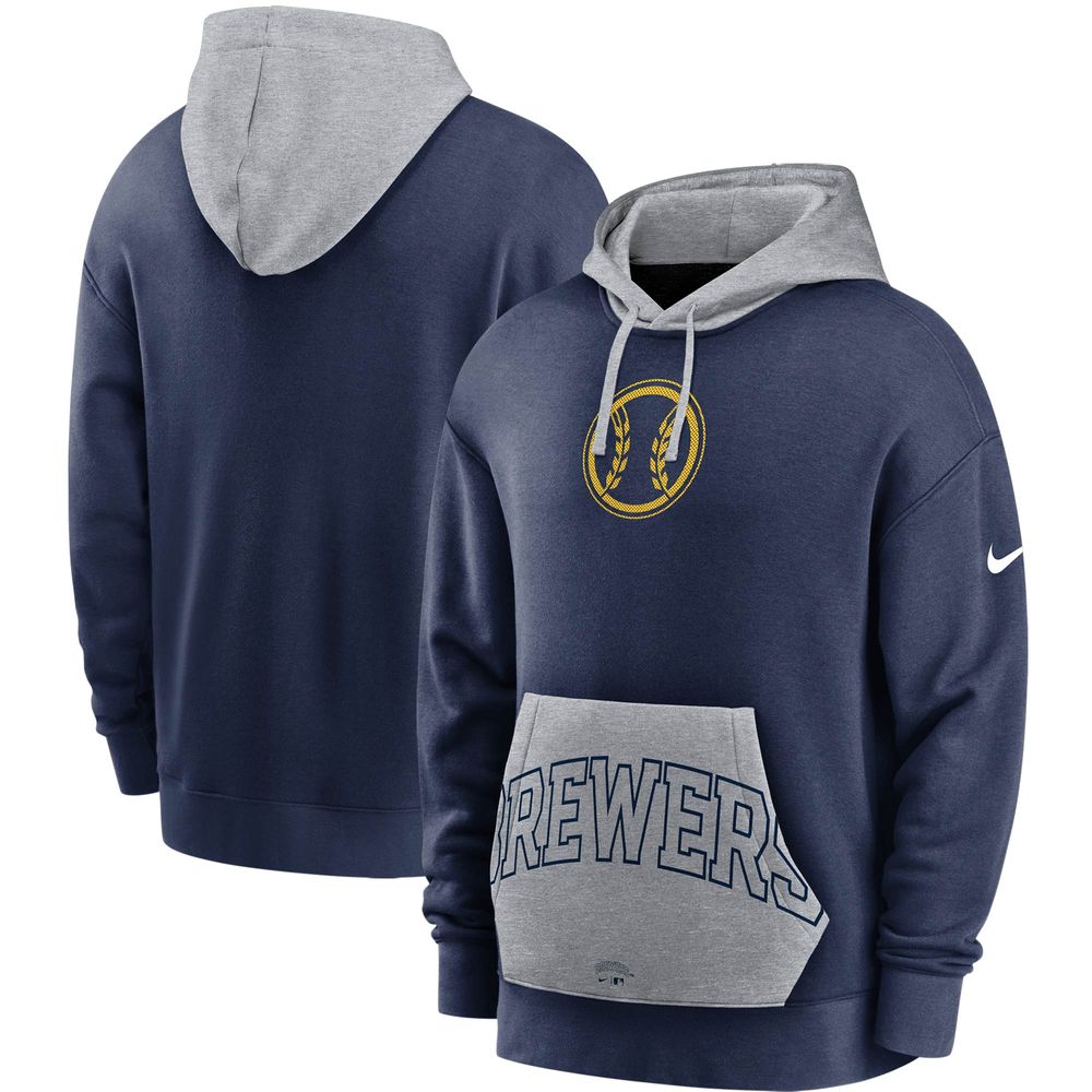 Blue Nike Milwaukee Brewers Hoodie! | SidelineSwap