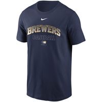 Nike Men's Navy Milwaukee Brewers Next Level Polo Shirt