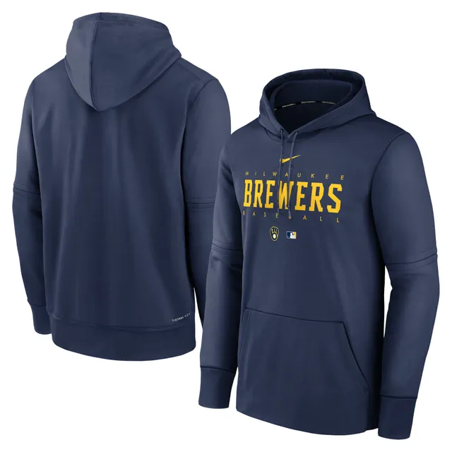 Atlanta Braves Nike 2023 City Connect Authentic Collection Performance Pullover  Hoodie - Royal