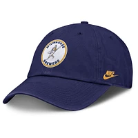 Men's Nike Navy Milwaukee Brewers Club Adjustable Hat