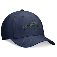 Men's Nike Navy Milwaukee Brewers Performance Flex Hat