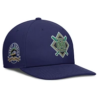 Men's Nike Navy Milwaukee Brewers Pro Performance Snapback Hat