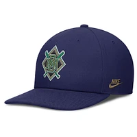 Men's Nike Navy Milwaukee Brewers Pro Performance Snapback Hat