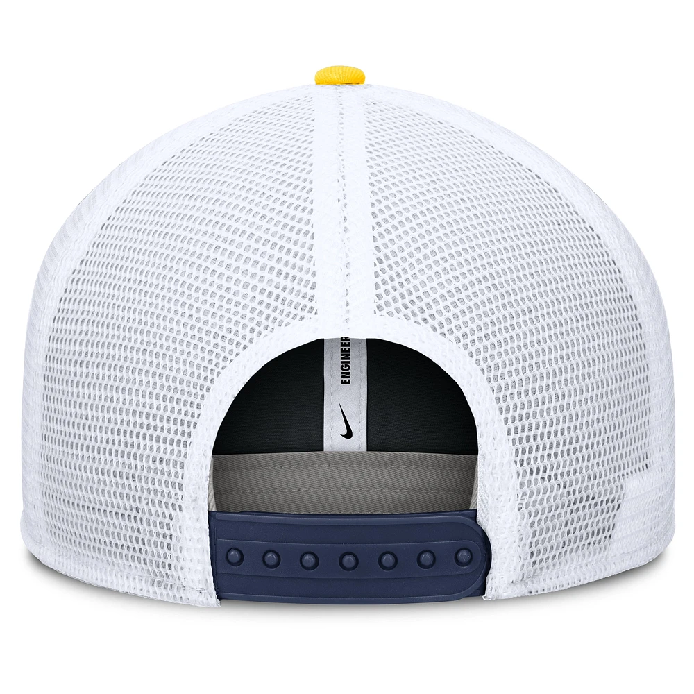 Men's Nike  Navy Milwaukee Brewers Pro Trucker Snapback Hat