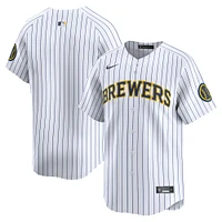 Maillot Nike blanc Alternate Limited pour homme des Milwaukee Brewers