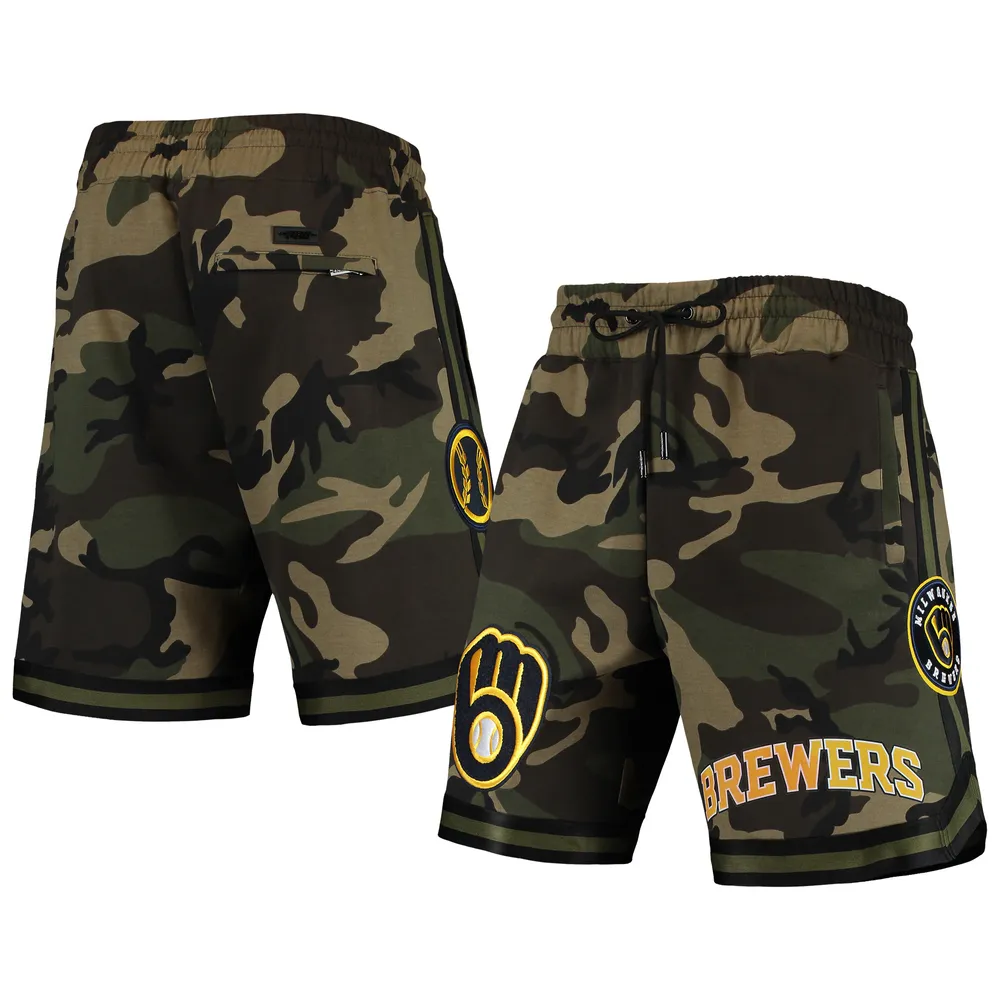 Short d'équipe Pro Standard Camo Milwaukee Brewers pour hommes