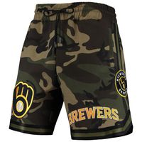 Men's Pro Standard Camo Milwaukee Brewers Team Shorts