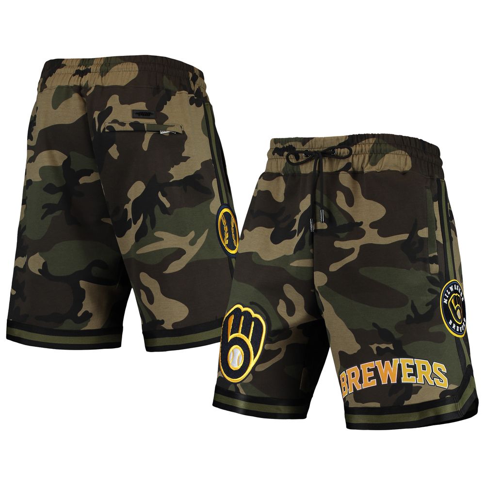 Men's Pro Standard Camo Milwaukee Brewers Team Shorts