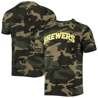 T-shirt Pro Standard Camo Milwaukee Brewers pour homme