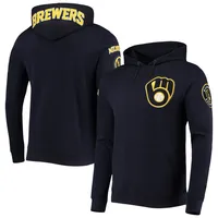 Sweat à capuche Pro Standard Navy Milwaukee Brewers Team Logo pour homme