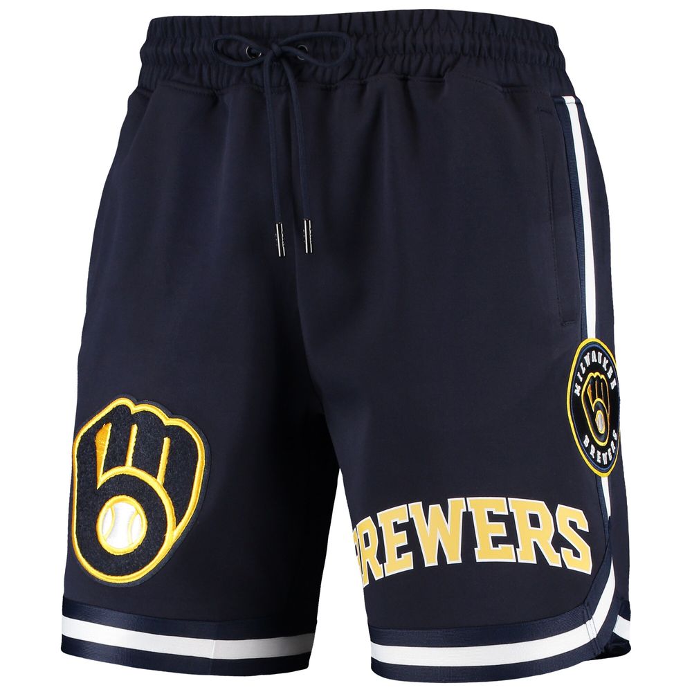 Men's Pro Standard Navy Milwaukee Brewers Team Shorts