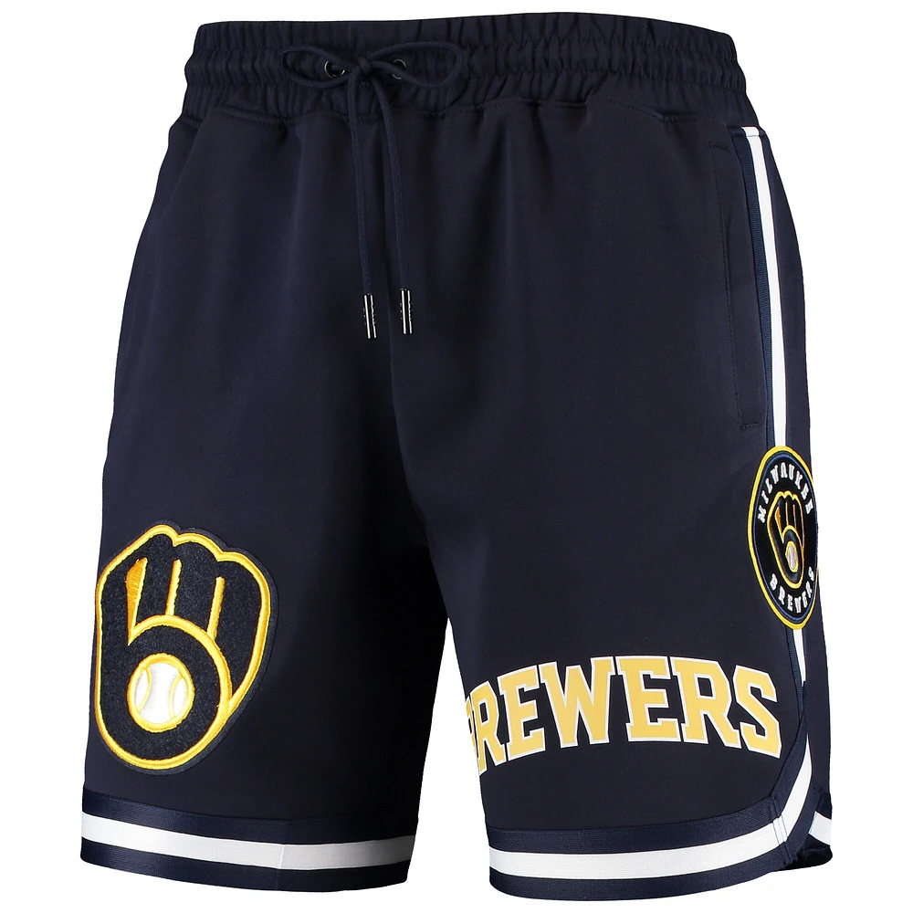 Short d'équipe Pro Standard Navy Milwaukee Brewers pour homme