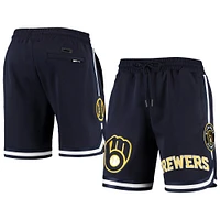 Short d'équipe Pro Standard Navy Milwaukee Brewers pour homme