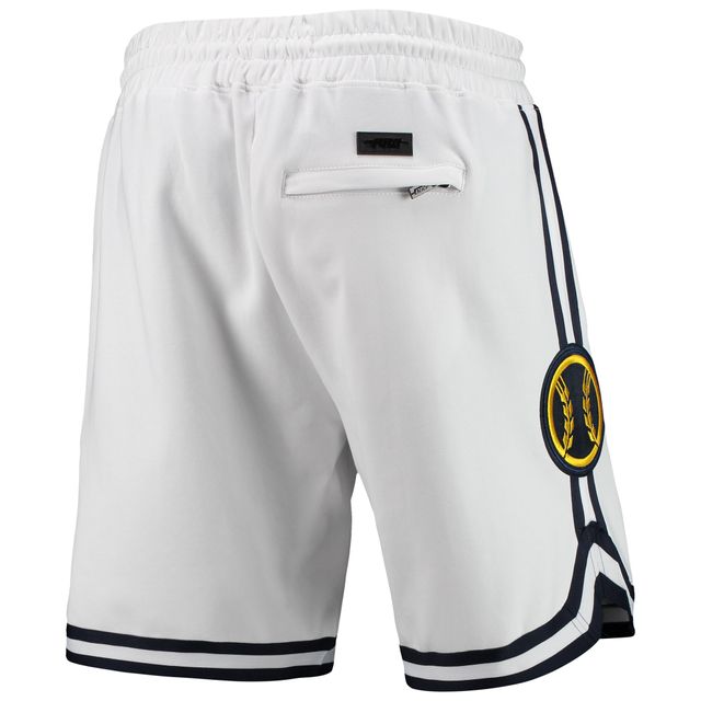 Short blanc Pro Standard Milwaukee Brewers avec logo de l'équipe pour hommes