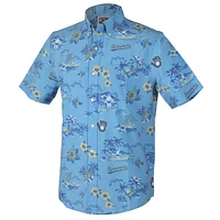 Chemise boutonnée Kekai bleu clair Reyn Spooner pour homme