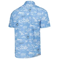 Men's Reyn Spooner Light Blue Milwaukee Brewers Kekai Button-Down Shirt