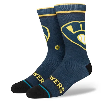 Stance Men's White Milwaukee Brewers 2022 City Connect Crew Socks