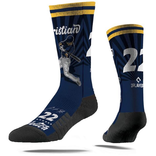 Youth Strideline Cody Bellinger Blue Los Angeles Dodgers Superhero Socks