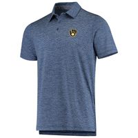 Men's Vineyard Vines Navy Milwaukee Brewers Destin Polo