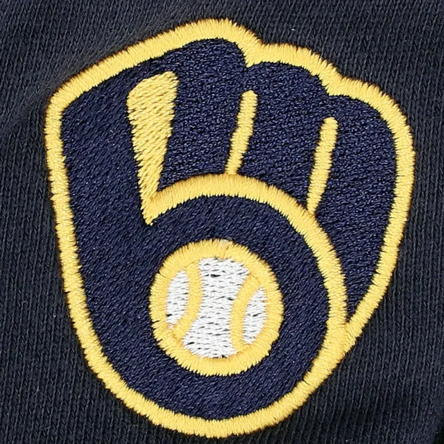 Milwaukee Brewers Vineyard Vines Circle Logo T-Shirt - Navy