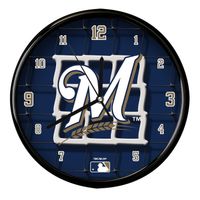 Milwaukee Brewers 12'' Team Net Clock