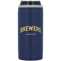 Milwaukee Brewers 12oz. Flipside Powdercoat Slim Can Cooler