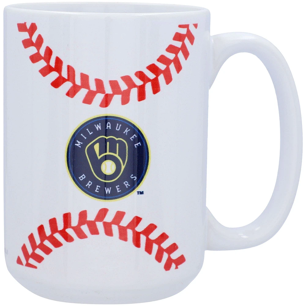 Brasseurs de Milwaukee 15 oz. Tasse de base-ball