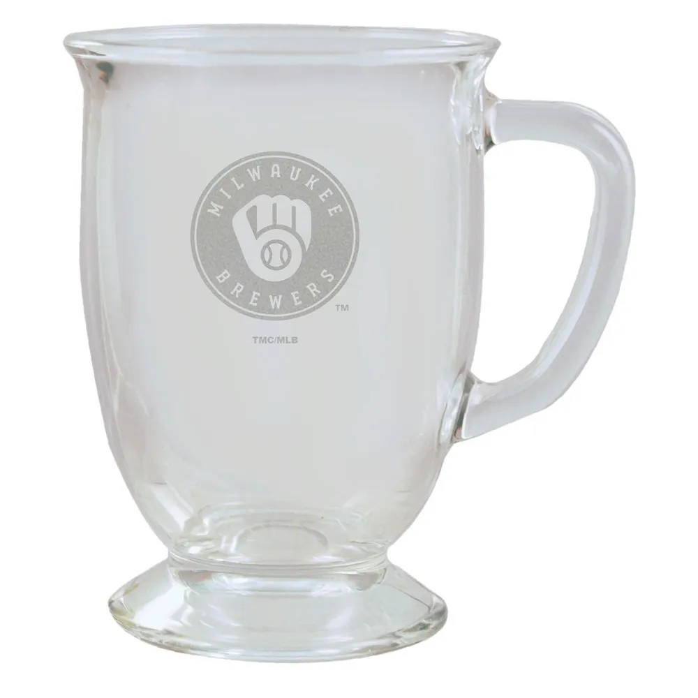 Milwaukee Brewers 16oz. Etched Cafe Mug