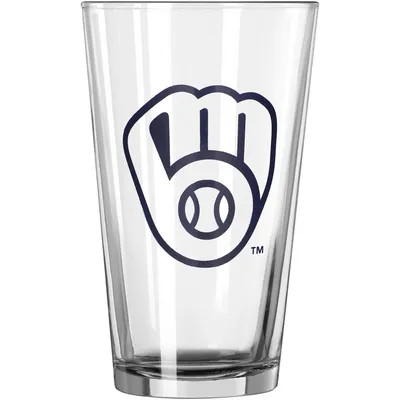 Milwaukee Brewers 16oz. Team Wordmark Game Day Pint Glass