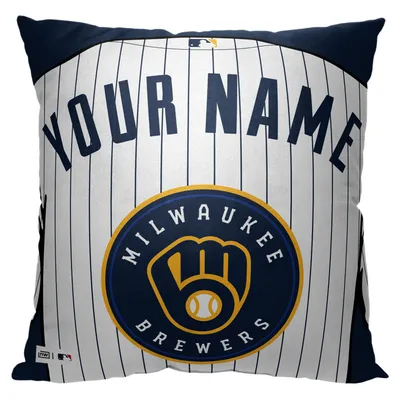 Milwaukee Brewers The Northwest Group 50'' x 60'' Colorblock Personalized  Silk Touch Throw