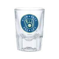 Milwaukee Brewers 2oz. Fluted Collector Shot Glass