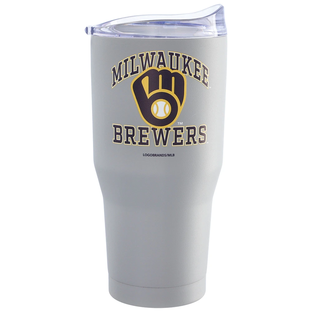 Milwaukee Brewers 30oz. Stone Powder Coat Tumbler