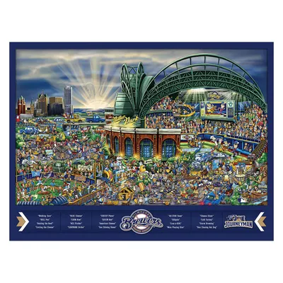 Milwaukee Brewers 500-Piece Joe Journeyman Puzzle