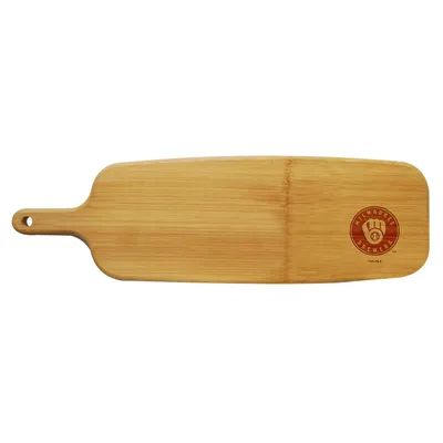 Milwaukee Brewers Bamboo Paddle Cutting and Serving Board