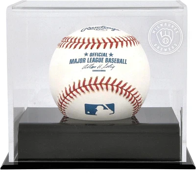 Milwaukee Brewers Baseball Cube 2020-Present Logo Display Case