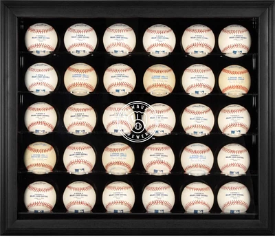 Milwaukee Brewers Framed 30-Ball 2020-Present Logo Display Case