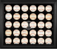 Milwaukee Brewers Framed 30-Ball 2020-Present Logo Display Case