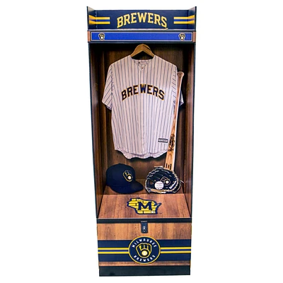 Milwaukee Brewers Corrugated Linerboard Sports Locker - LockerSource