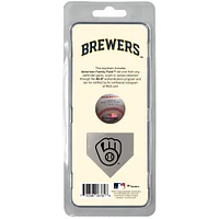 Milwaukee Brewers Dirt Key Chain - Filled with Game-Used Dirt from a Home Game