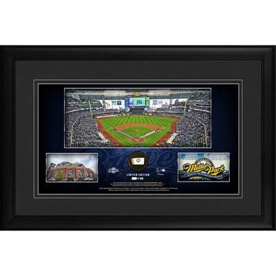 Lids Keston Hiura Milwaukee Brewers Fanatics Authentic Framed 15 x 17  Player Collage with a Piece of Game-Used Ball