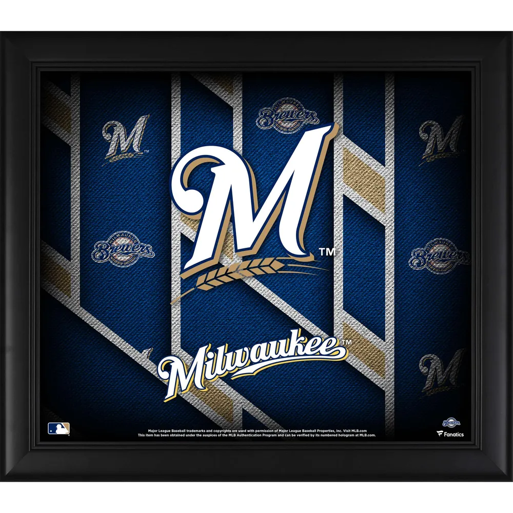 Women's Milwaukee Brewers Fanatics Branded Gold Team Logo