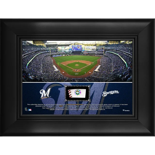 Lids Lorenzo Cain Milwaukee Brewers Fanatics Authentic Framed 15