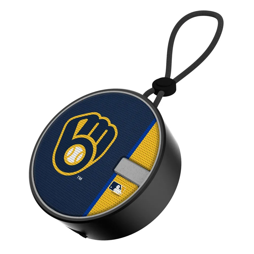 Milwaukee Brewers Team Logo Waterproof Bluetooth Speaker