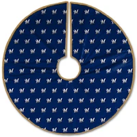 Milwaukee Brewers Microplush Christmas Tree Skirt