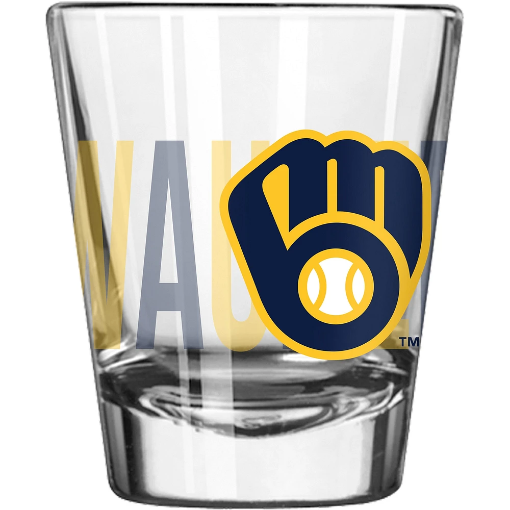 Milwaukee Brewers Overtime 2oz. Shot Glass