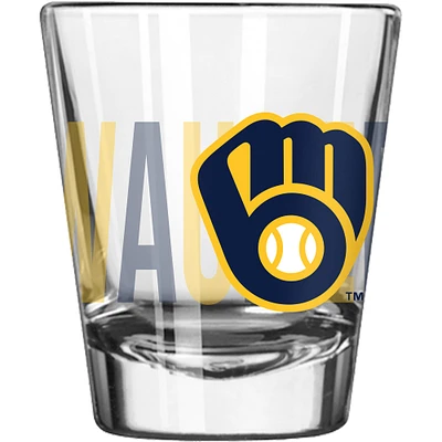 Milwaukee Brewers Overtime 2oz. Shot Glass