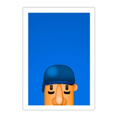 Milwaukee Brewers Racing Sausage Chorizo 14 x 20 Minimalist Art Giclee