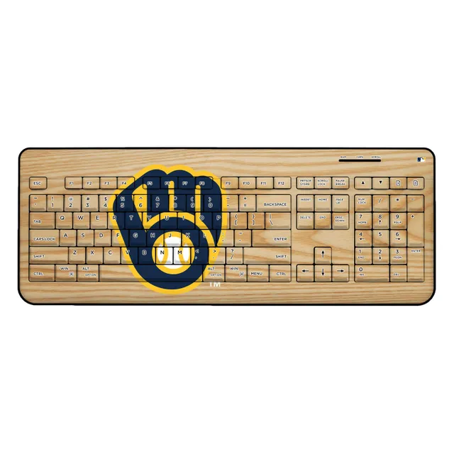 Detroit Tigers Wood Print Wireless USB Mouse