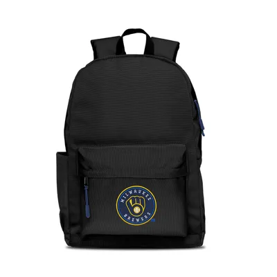 Milwaukee Brewers MOJO Laptop Backpack - Gray