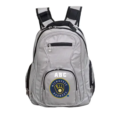 Milwaukee Brewers MOJO Personalized Premium Laptop Backpack